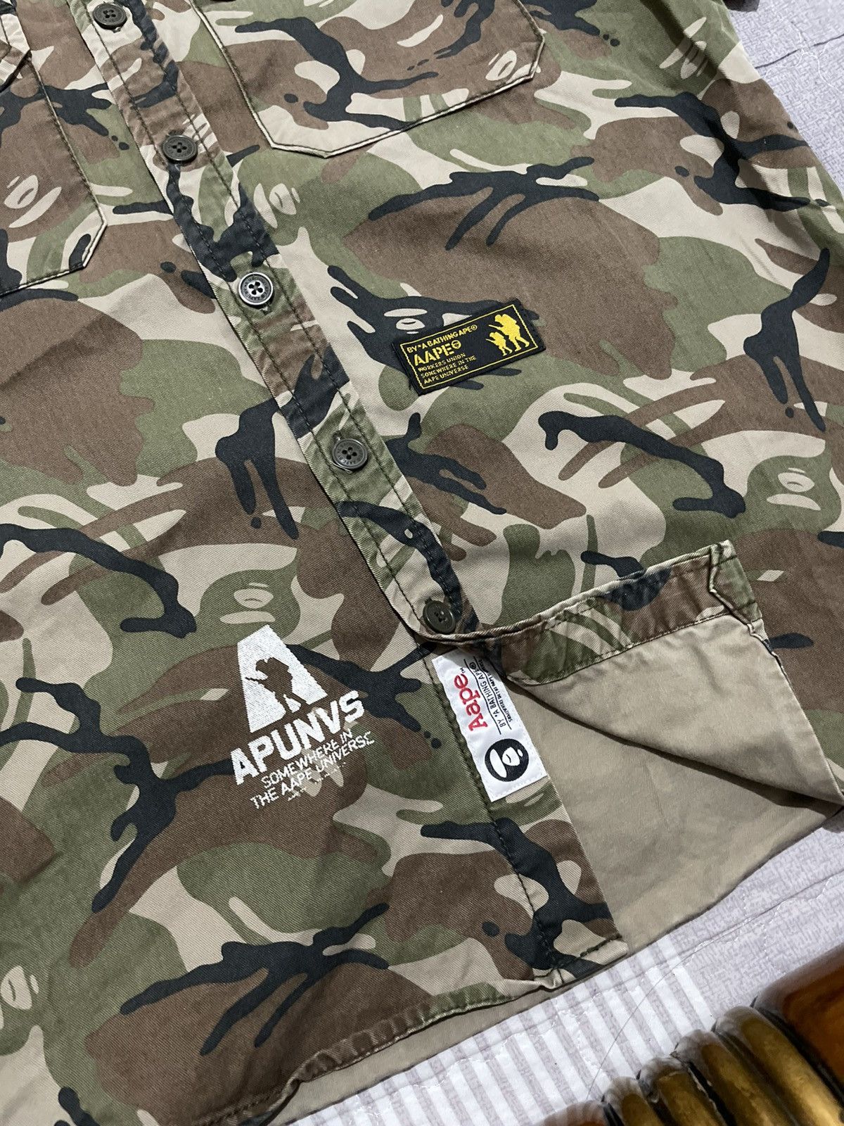 Aape Shirt A BATHING APE AAPE Size US M / EU 48-50 / 2 - 4 Thumbnail