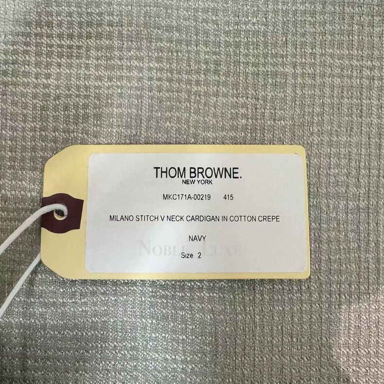 Thom Browne Thom Browne Cotton knit cardigan Size US M / EU 48-50 / 2 - 4 Thumbnail