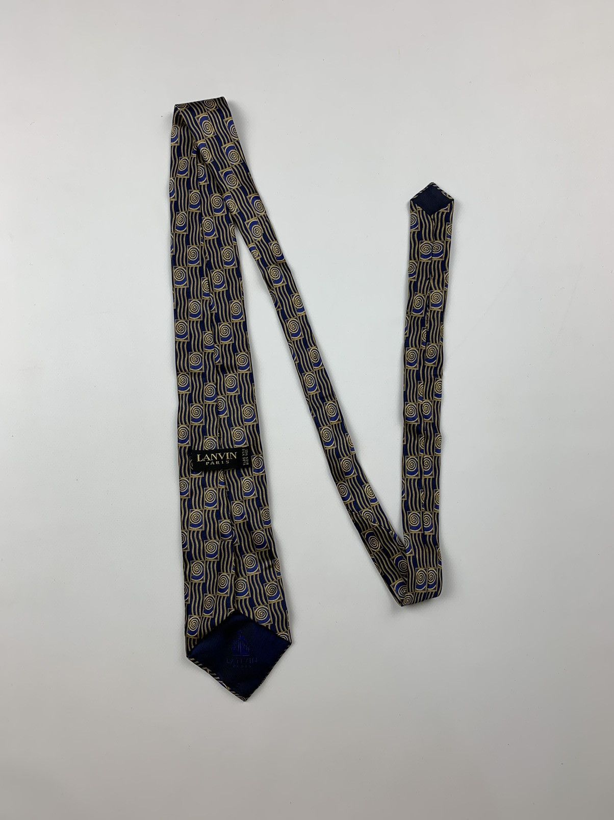 Lanvin Lanvin Paris Silk Tie Size ONE SIZE - 1 Thumbnail