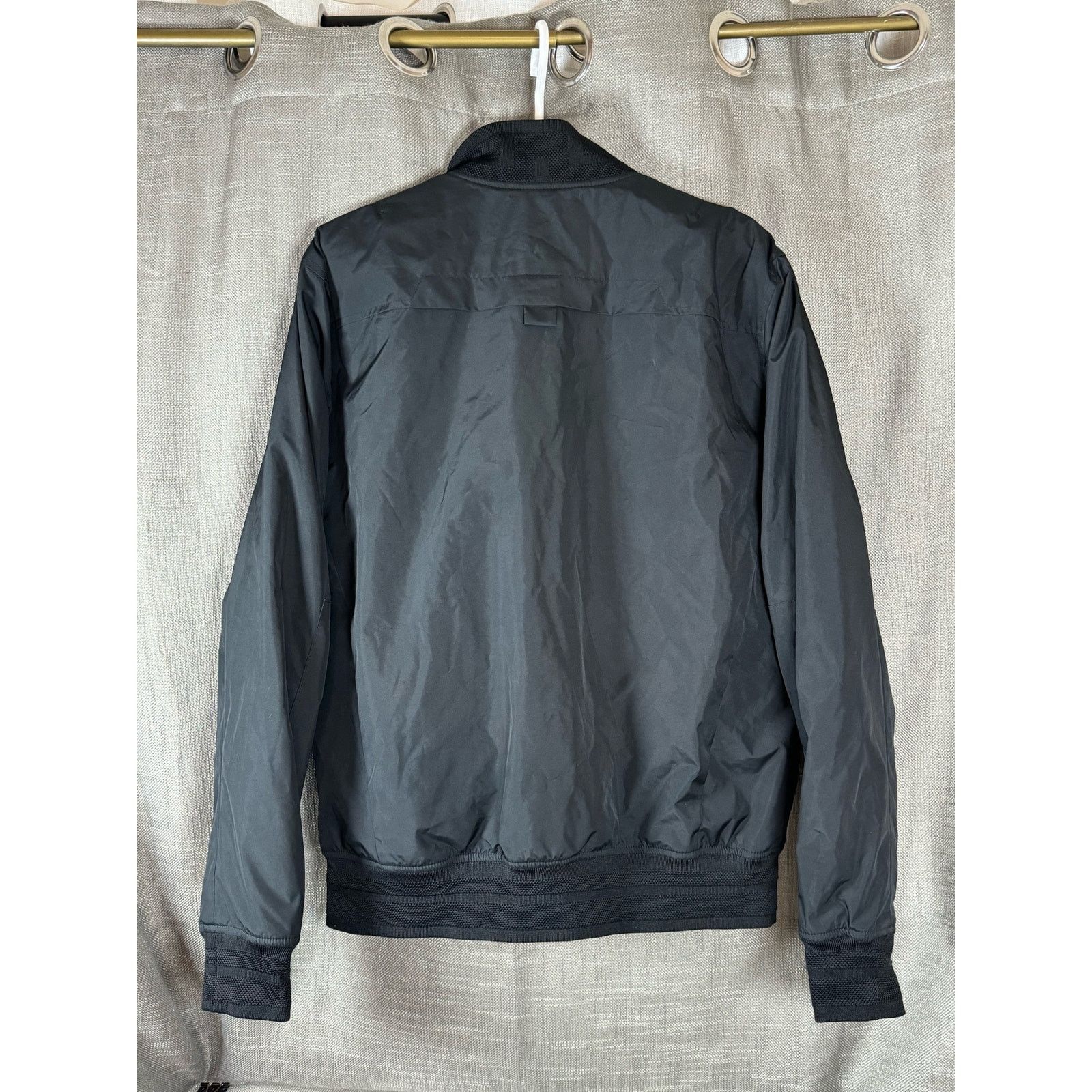 J.Lindeberg J. Linderberg Dwayne Bomber Black Jacket Mens Size L USED Size US L / EU 52-54 / 3 - 3 Thumbnail
