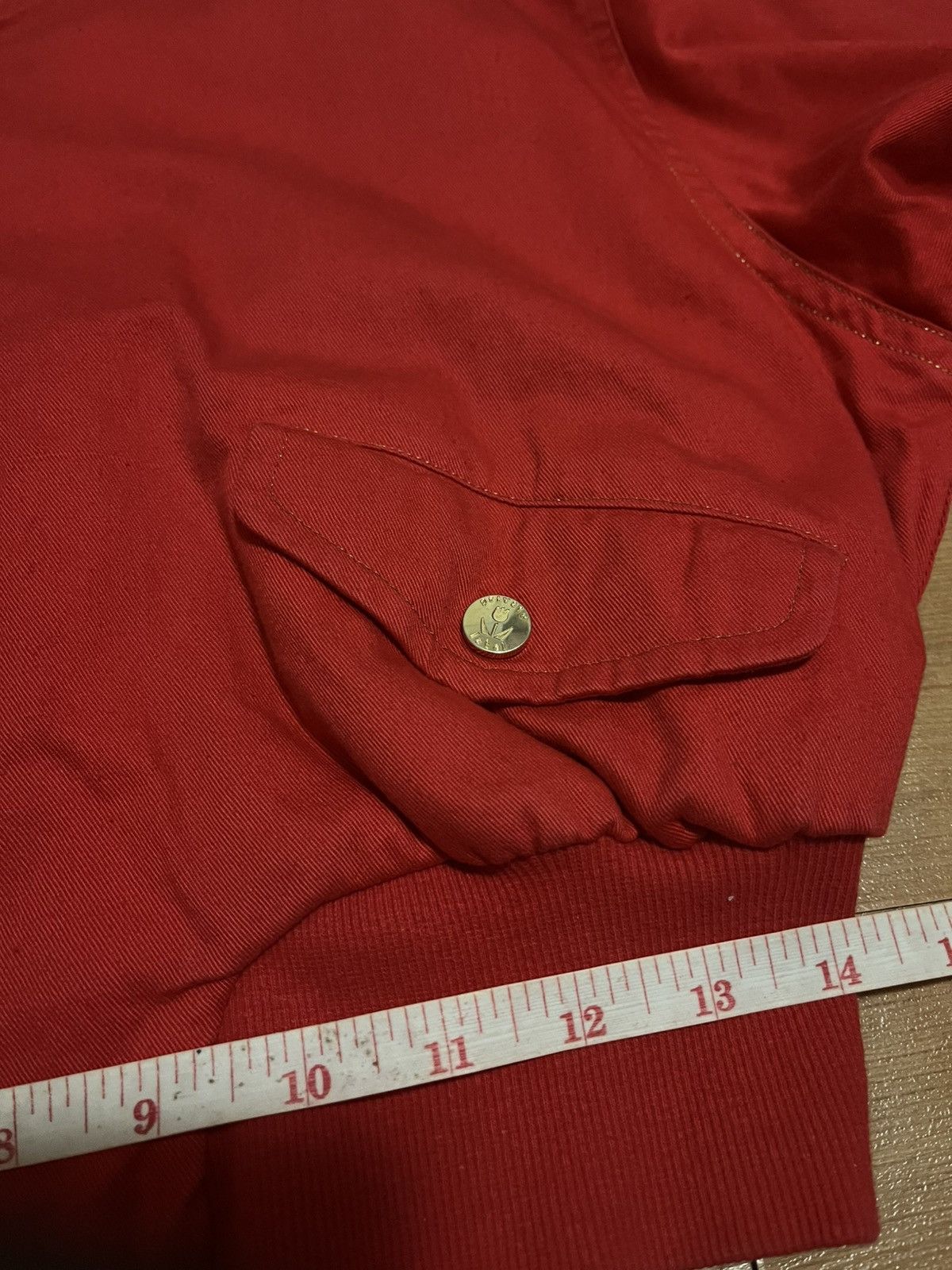 Vintage Vintage Private Label Japan Tulip Bomber Jacket (Red) Size M / US 6-8 / IT 42-44 - 10 Thumbnail