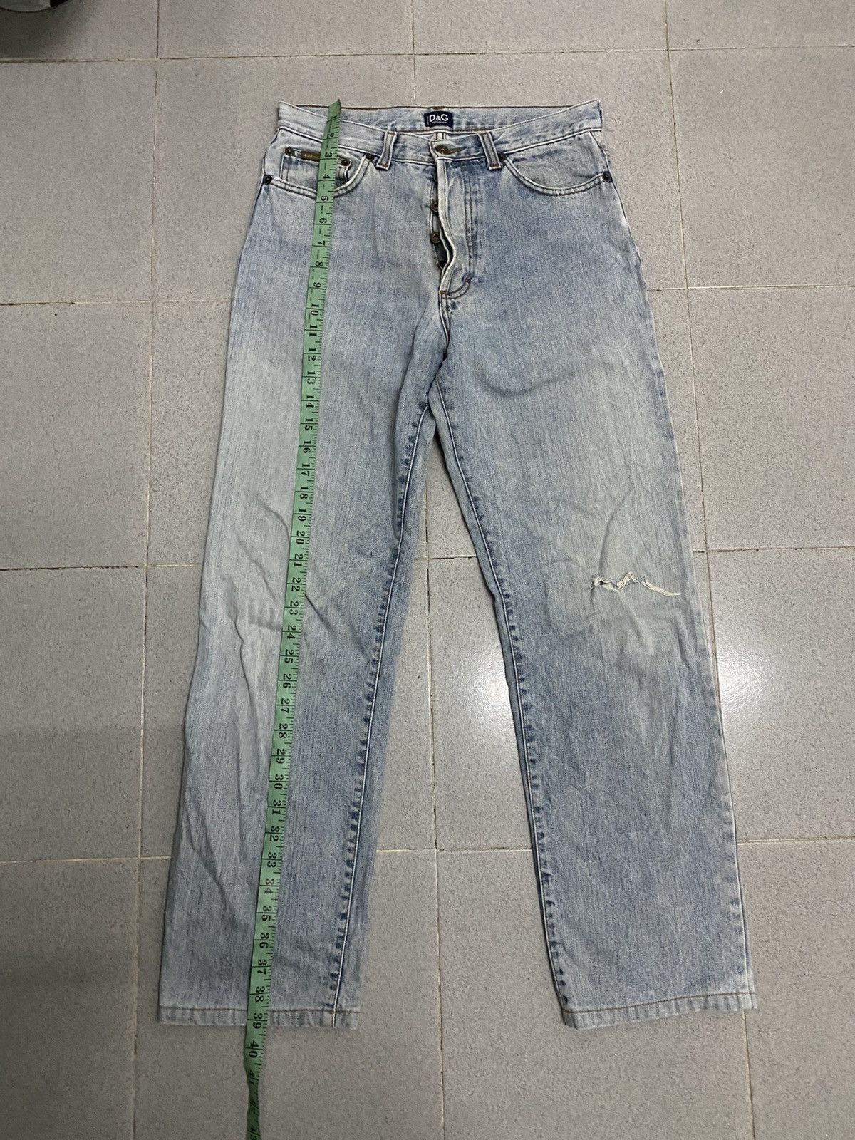Dolce & Gabbana × Vintage Vintage Dolce&Gabbana Distress Denim Jeans Size US 29 - 16 Thumbnail