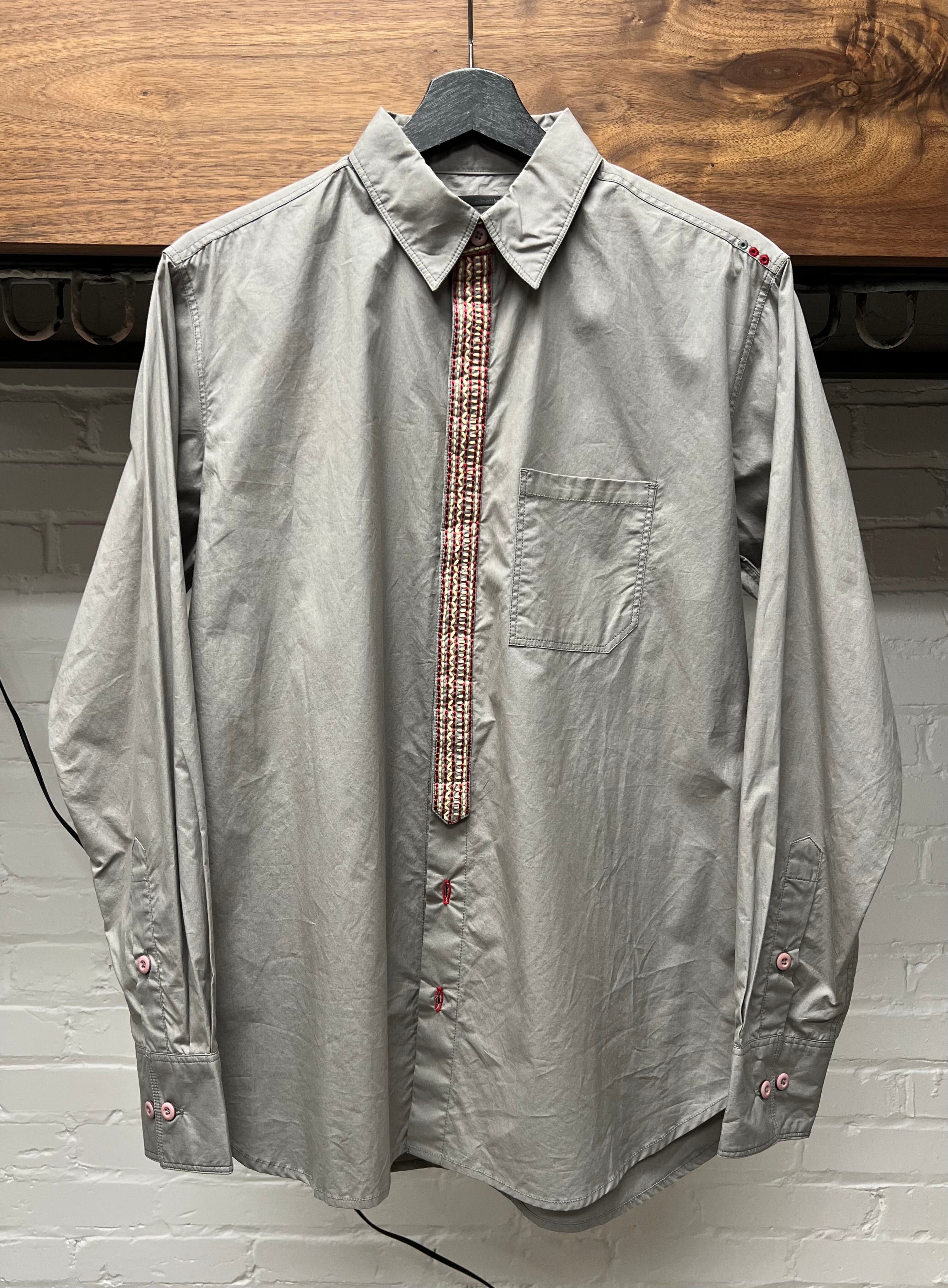 Maharishi Maharishi Rope Embroidered Collar Button Down Shirt Size US M / EU 48-50 / 2 - 1 Thumbnail