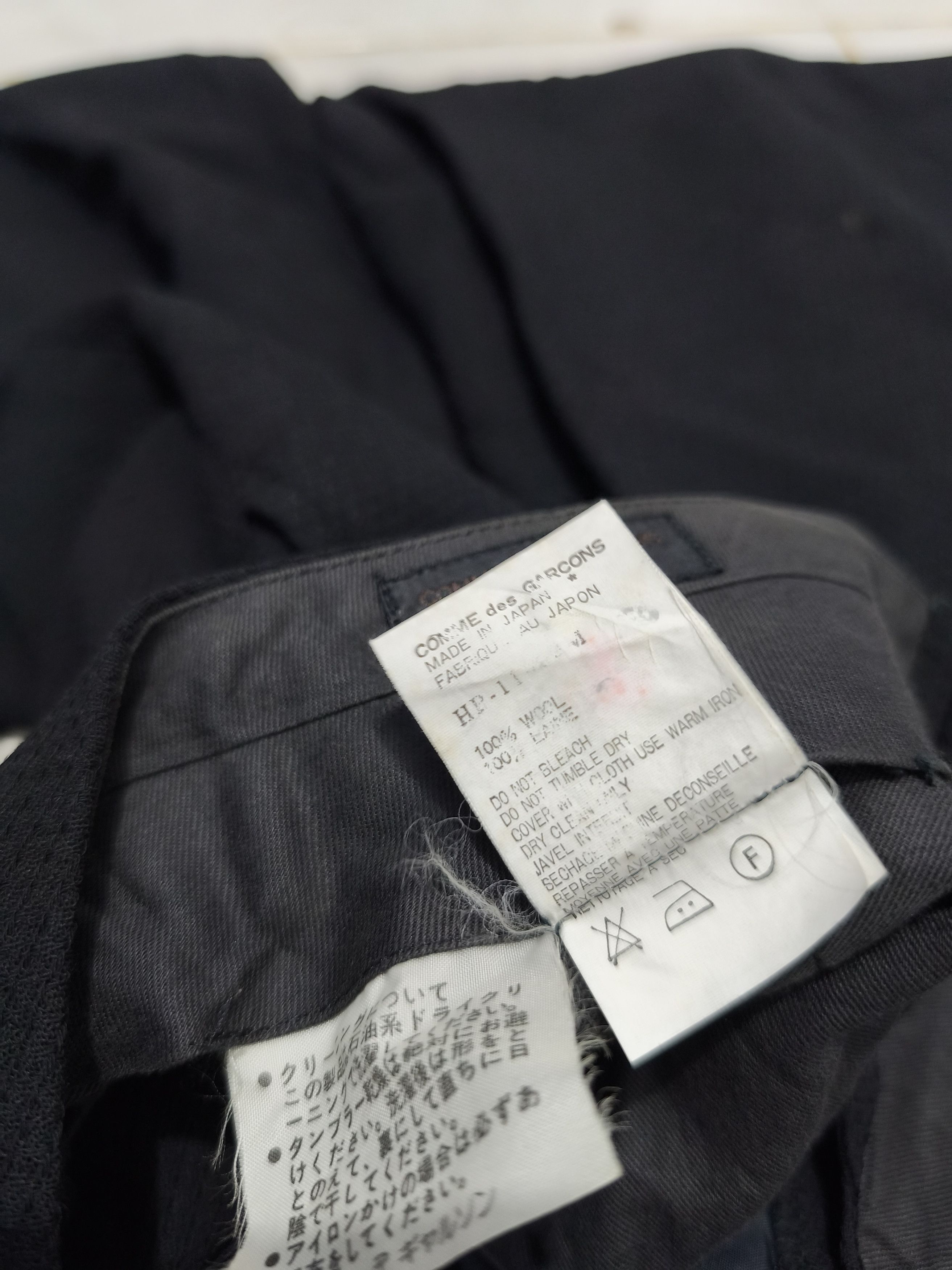 Comme des Garcons Comme des Garcons Homme wool trouser Size US 30 / EU 46 - 7 Thumbnail