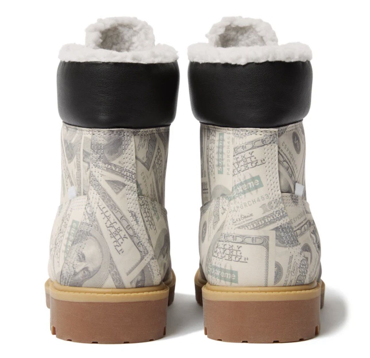 Maison Margiela × Supreme Supreme x Maison Margiela MM6 $100 Money Timberland Boot 9.5 Size US 9.5 / EU 42-43 - 3 Thumbnail
