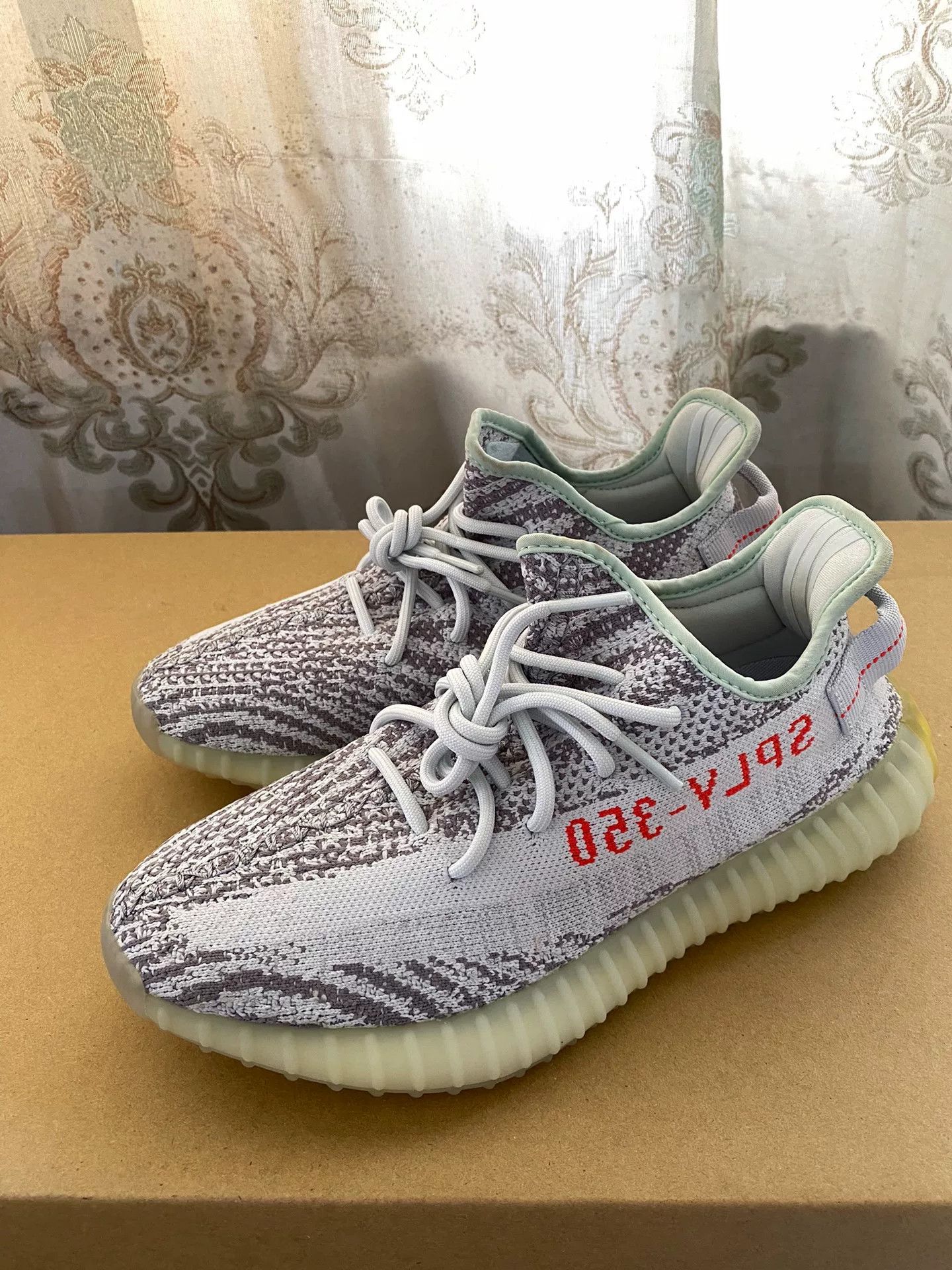 Yeezy Yeezy Blue Lowtop Sneakers 42 Men Size US 9 / EU 42 - 1 Thumbnail