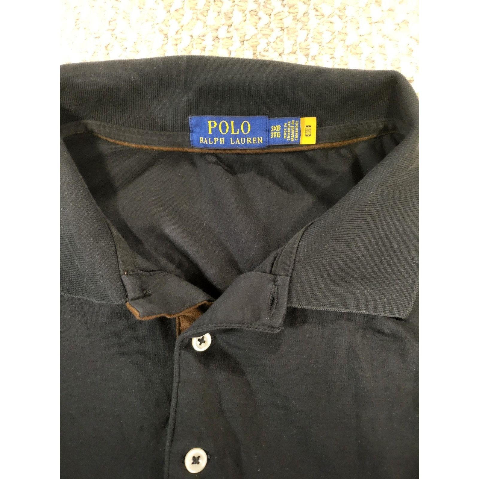 Polo Ralph Lauren Polo Ralph Lauren Long Sleeve Men's Three Button Black Size US XXL / EU 58 / 5 - 3 Thumbnail