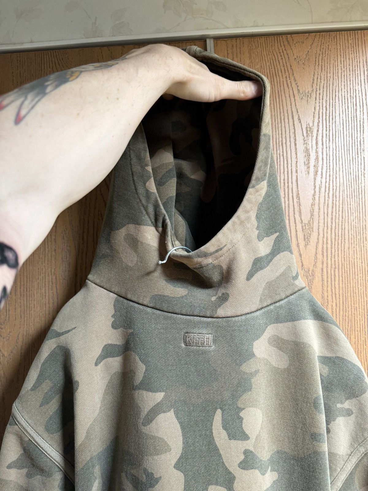 Kith KITH Oversized Camo Hoodie Size US XS / EU 42 / 0 - 3 Thumbnail