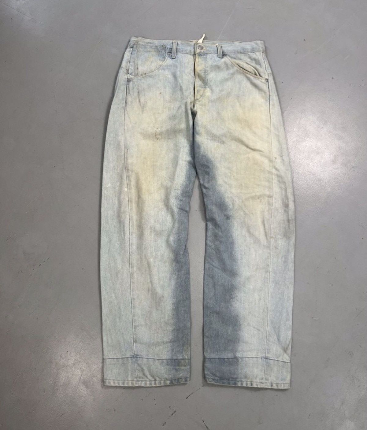 Levi's Vintage Levi’s engineer jeans denim Size US 35 - 5 Thumbnail