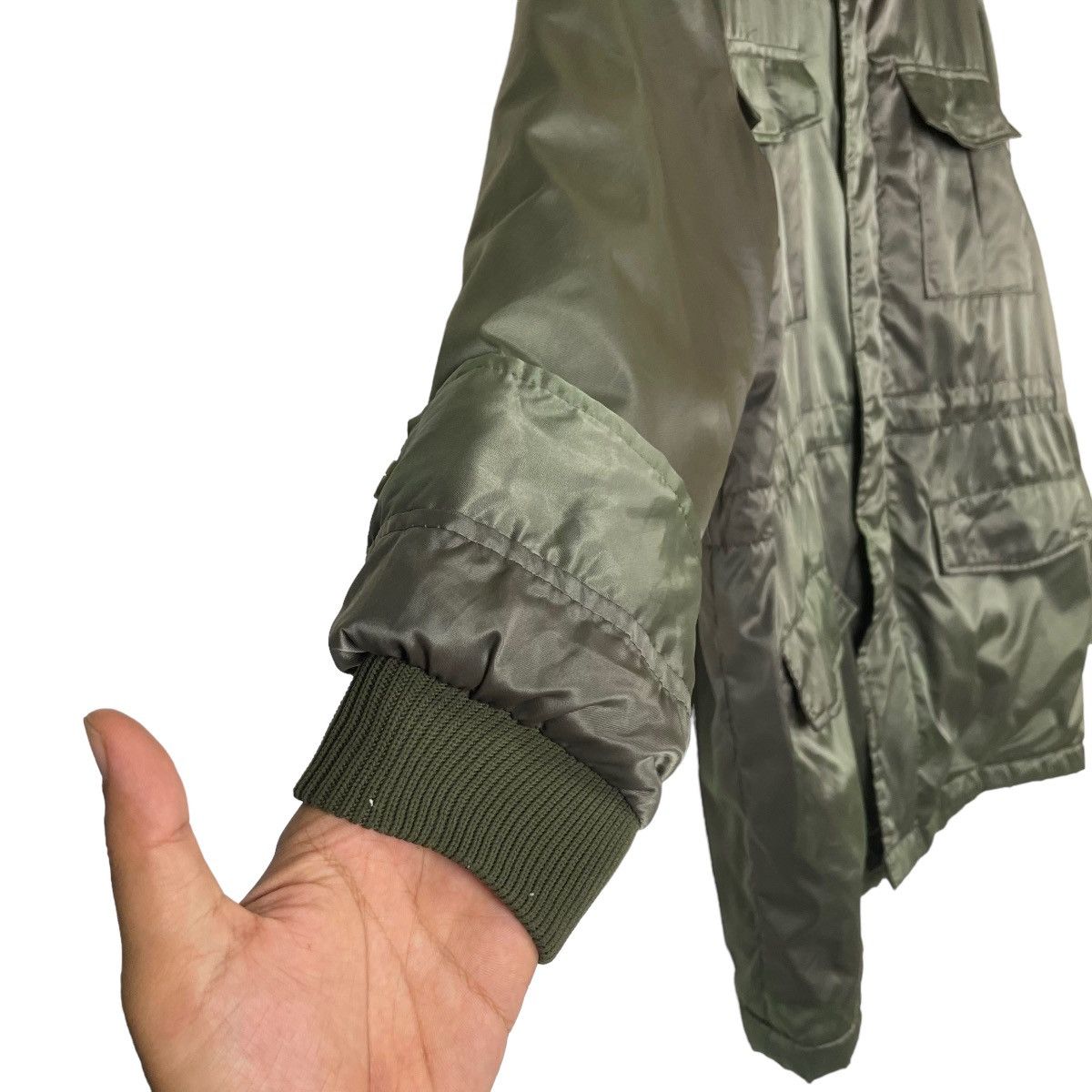Japanese Brand Japanese Ex-Jet Faux Fur Tactical Jacket Size US M / EU 48-50 / 2 - 7 Thumbnail