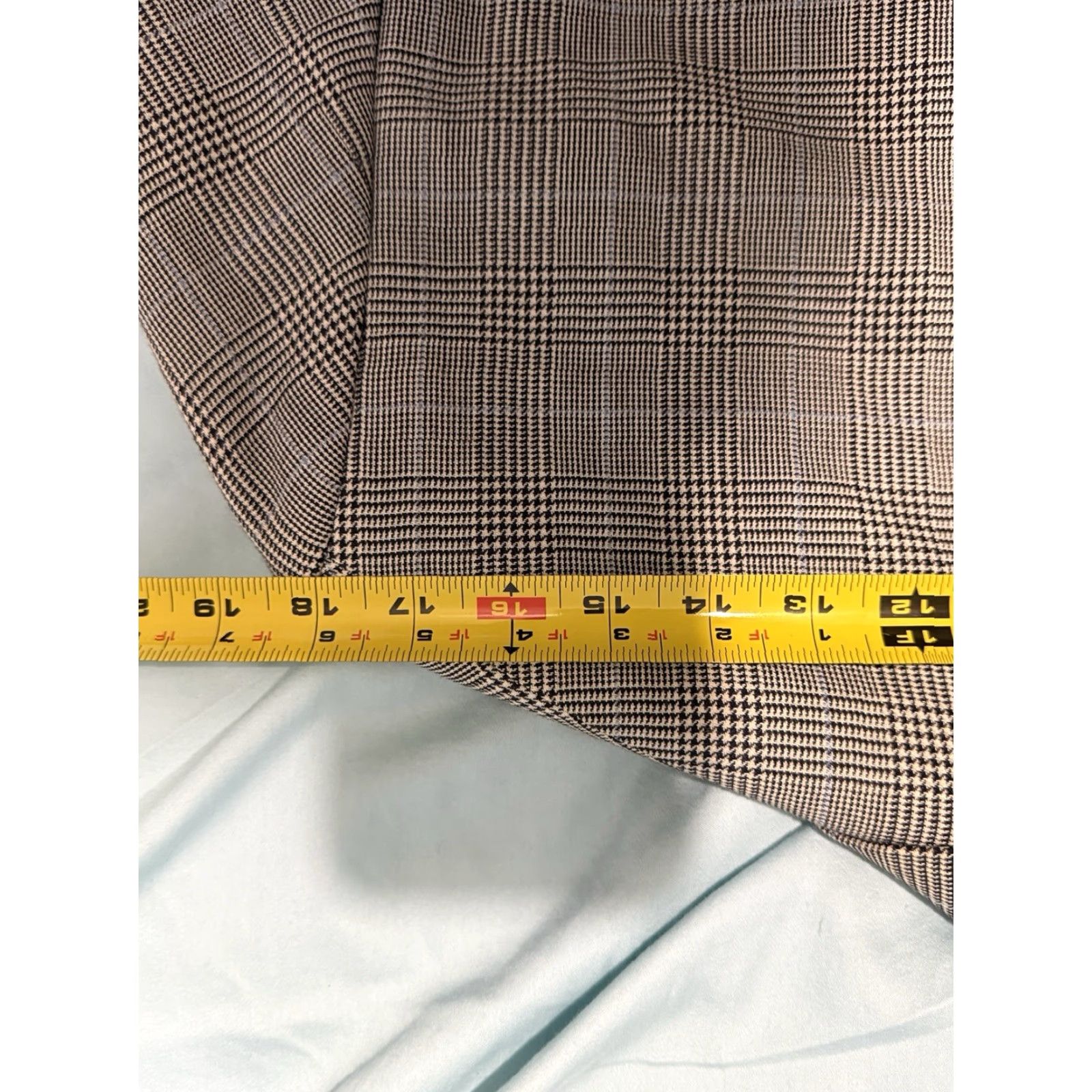 Ralph Lauren Ralph Lauren Men's Plaid HOUNDSTOOTH BLAZER Sz 40S Wool/Silk Blend Jacket Size 40R - 6 Thumbnail