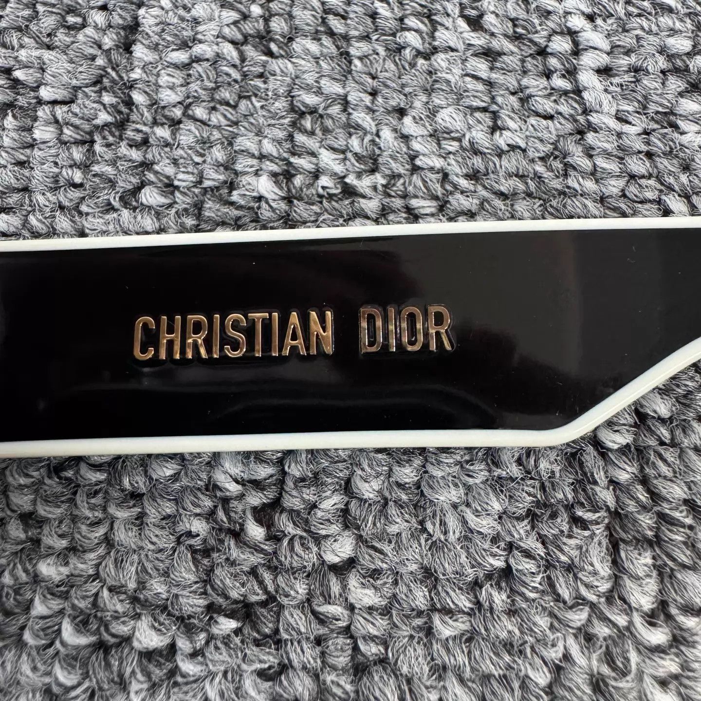 Dior Dior Cat-Eye Butterfly Sunglasses Logo Wide Temple Size ONE SIZE - 4 Thumbnail