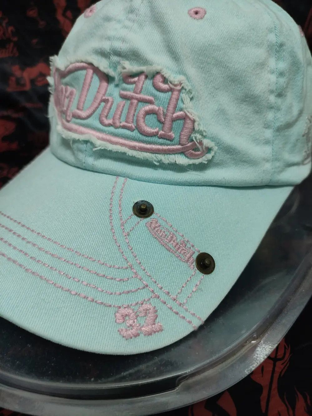 Vintage × Von Dutch VON DUTCH EMBROIDERY LOGO VINTAGE CAP Size ONE SIZE - 3 Thumbnail