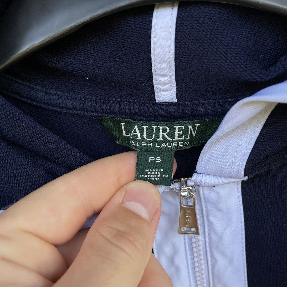 Polo Ralph Lauren Vintage Polo Ralph Lauren Hoodie Zip 1/4 90s Y2K USA Size S / US 4 / IT 40 - 8 Thumbnail