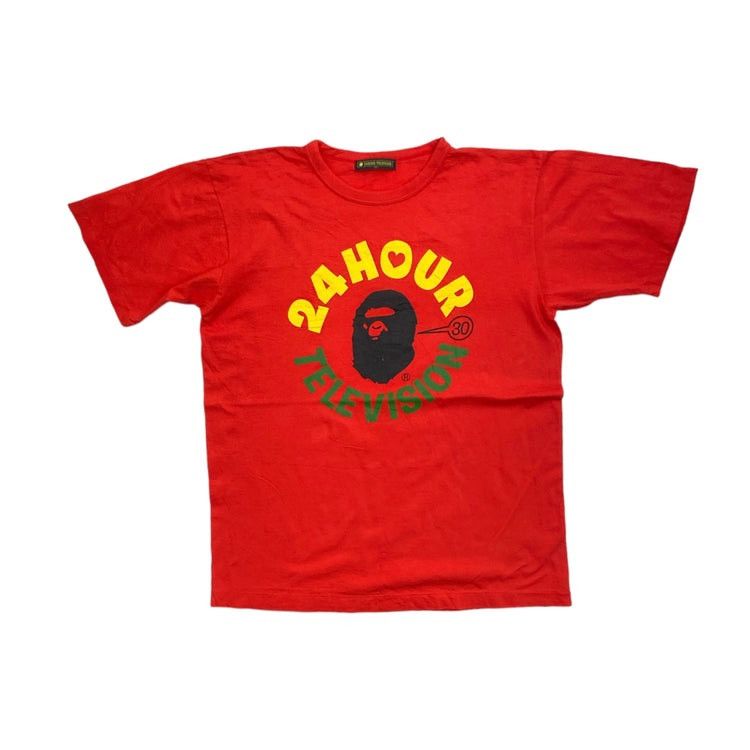 Bape 24 hour Television BAPE A Bathing Ape Shirt Size US L / EU 52-54 / 3 - 1 Thumbnail