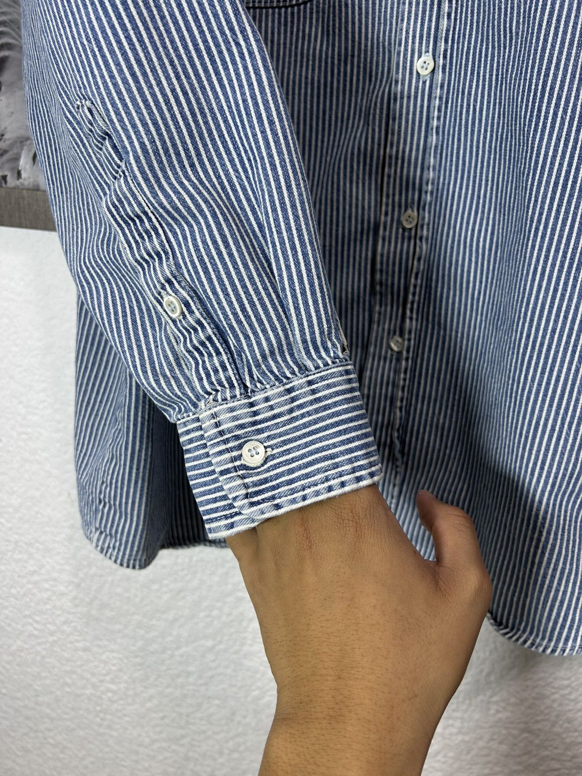 Stussy STUSSY DENIM SHIRT 1980’s RARE Size US M / EU 48-50 / 2 - 4 Thumbnail