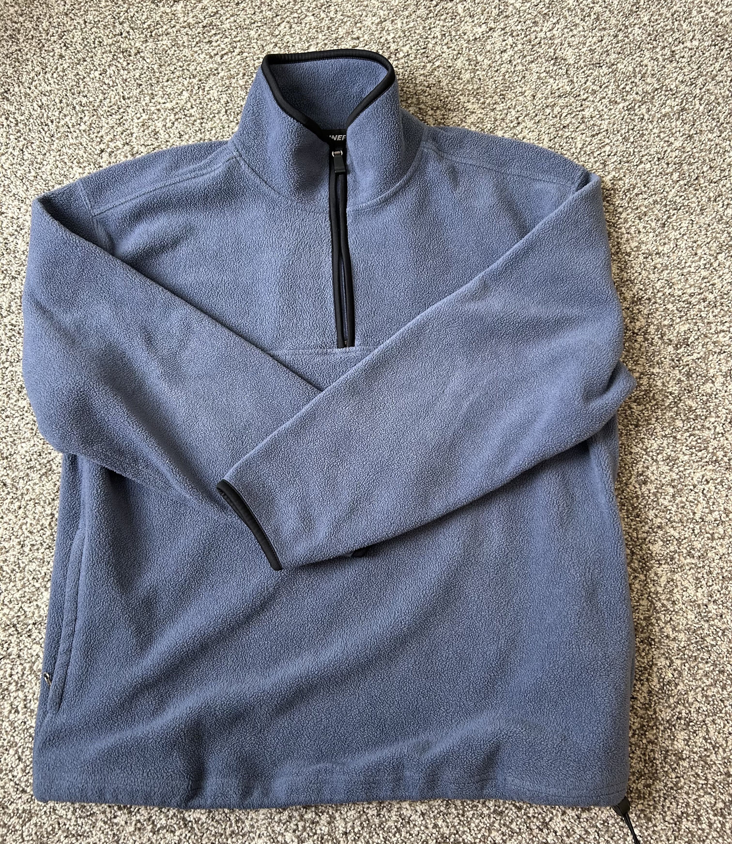 Vintage Blue Quarter Zip Size US XL / EU 56 / 4 - 1 Thumbnail