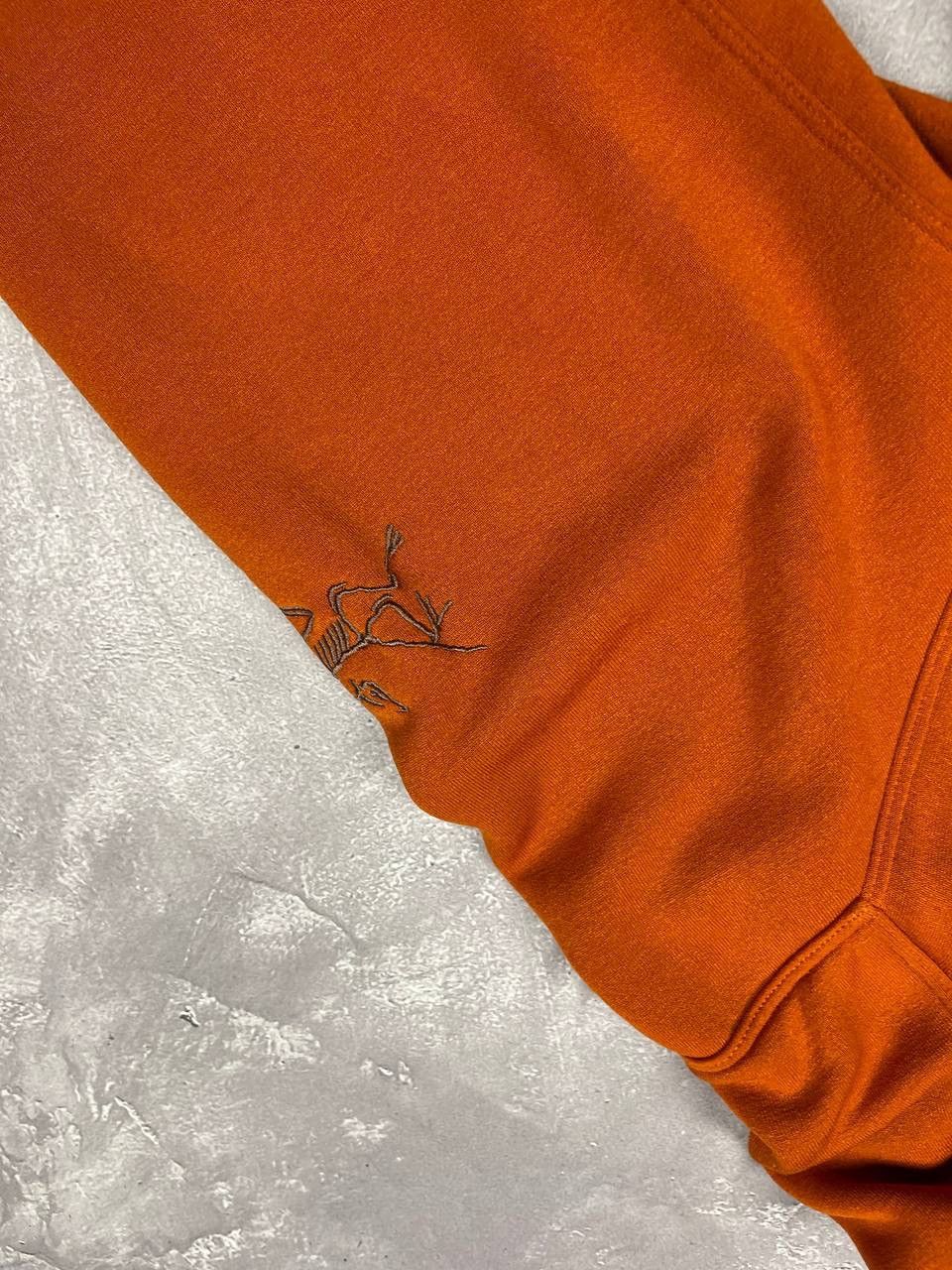 Arc'teryx Arc'teryx Men's Orange Full Zip Hooded Fleece Hoodie Size L Size US L / EU 52-54 / 3 - 10 Thumbnail