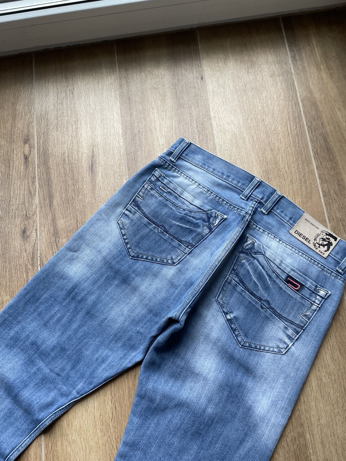 Diesel Diesel Vintage Jeans Avant Garde Y2K Japanese Wide Faded Size US 32 / EU 48 - 4 Thumbnail