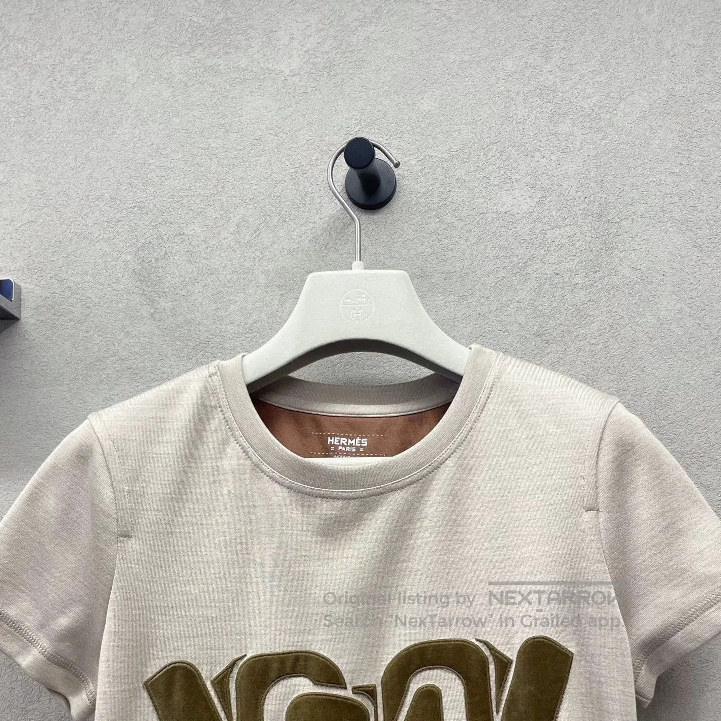 Hermes Hermes Beige Short Sleeve T-shirt. Size US XS / EU 42 / 0 - 4 Thumbnail