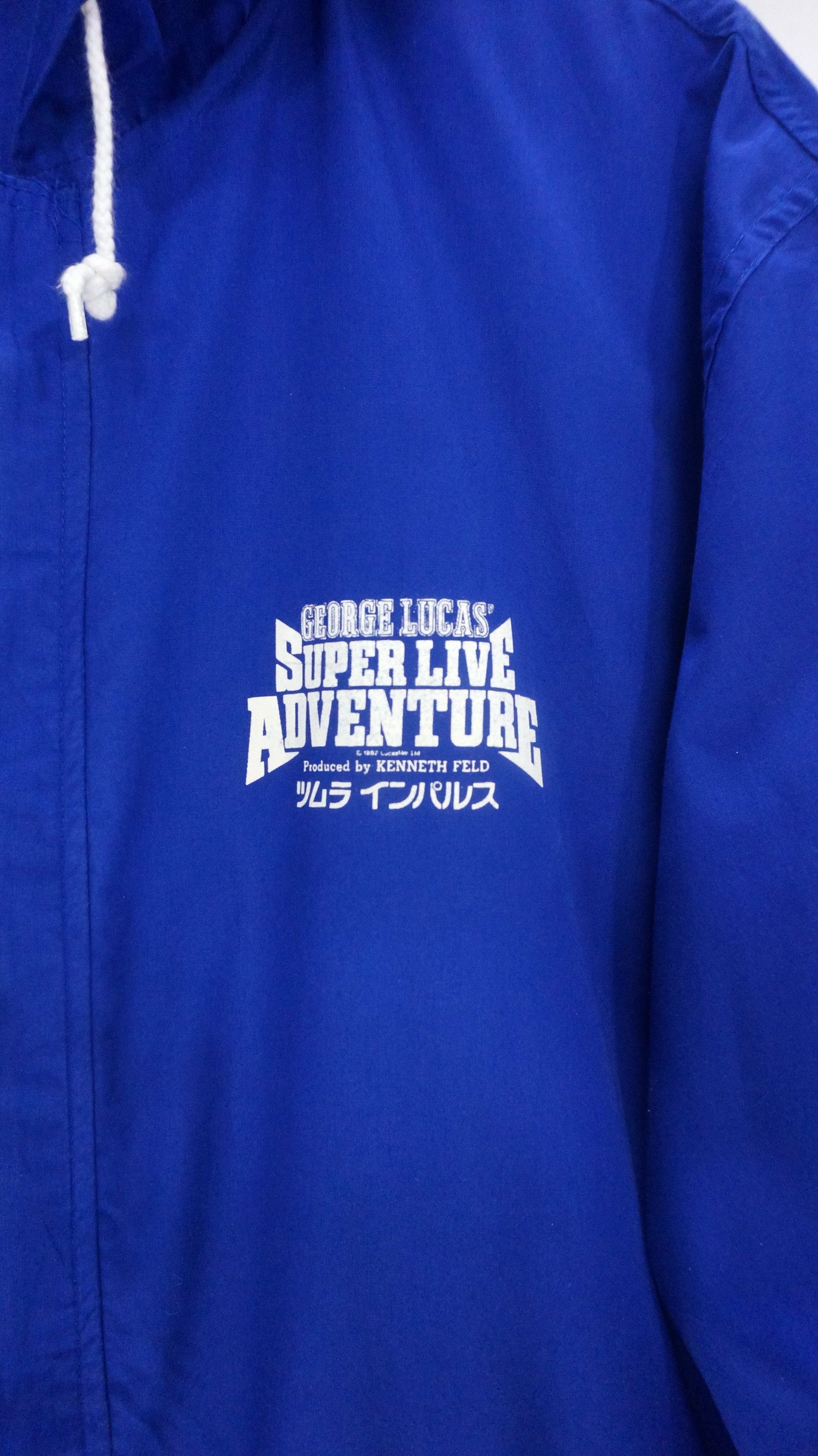 Star Wars Rare 90s George Lucas Super Live Adventure Japan Jacket Size US L / EU 52-54 / 3 - 3 Thumbnail
