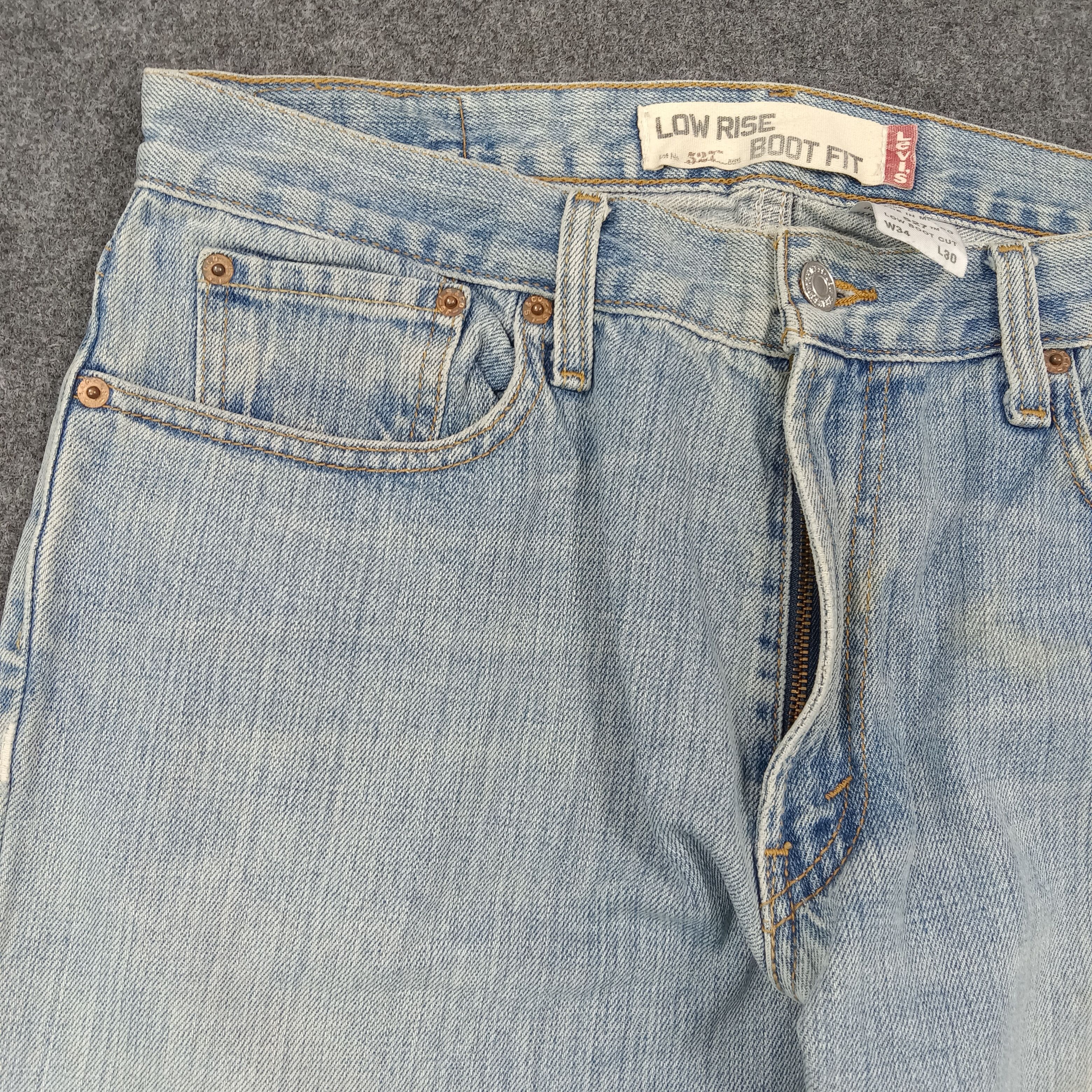 Levi's Levi's 527 Low Rise Boot American Denim Jeans C280N14 Size US 33 - 4 Thumbnail
