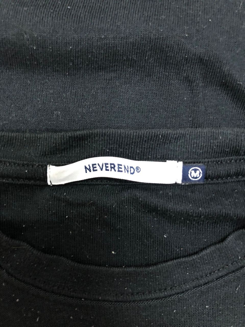 Japanese Brand vintage Neverend Knitwear Quilted t shirt Size US M / EU 48-50 / 2 - 9 Thumbnail