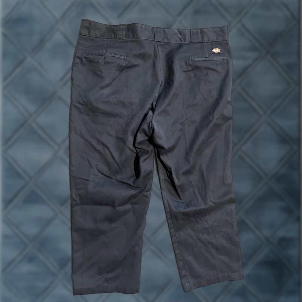 Dickies Dickies 874 Original Fit Black Pants Men's Work Pants 44x25 Hemmed Size US 44 / EU 60 - 1 Thumbnail