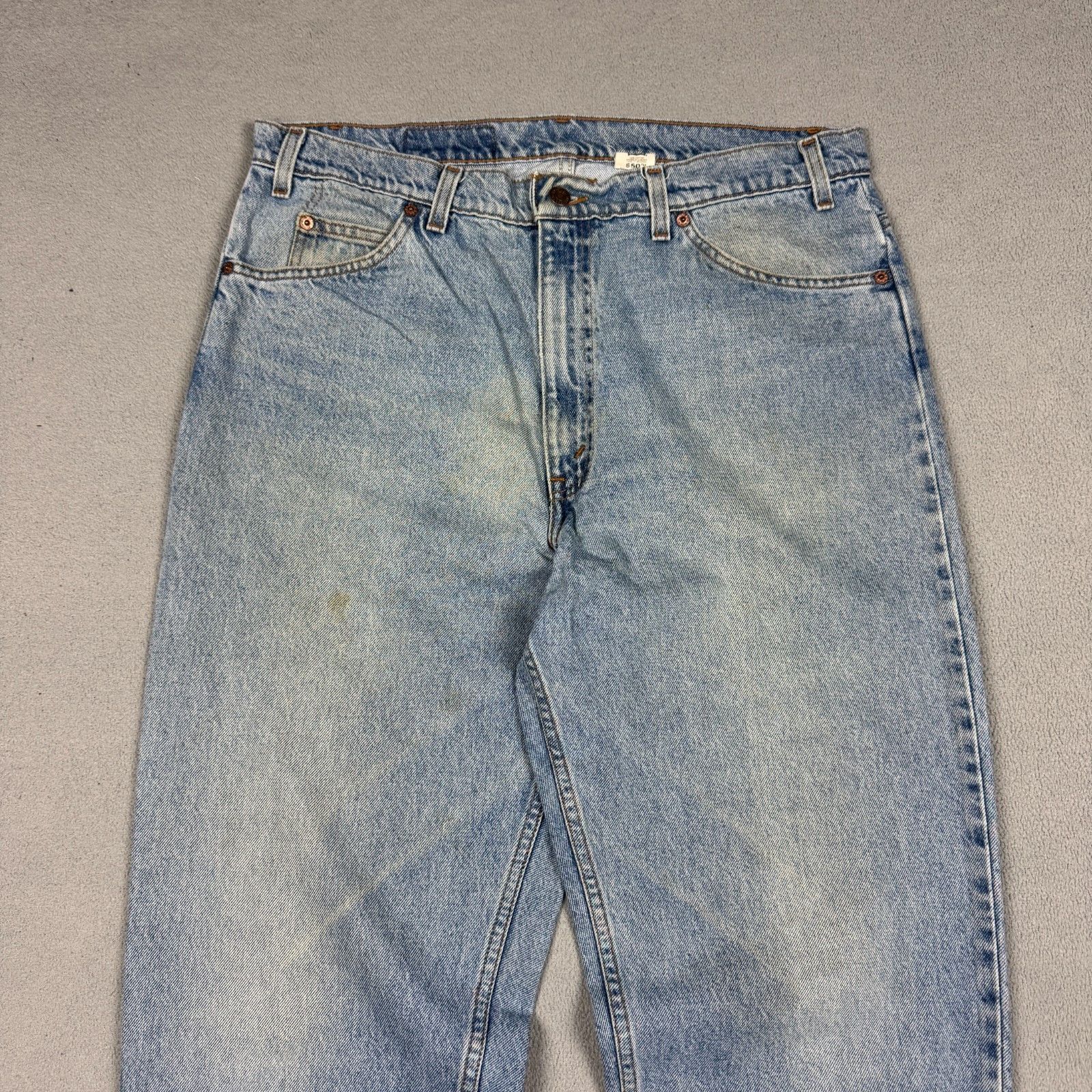 Levi's VTG Levi's 550 Orange Tab W38 L32 Relaxed Faded Jeans Size US 38 / EU 54 - 2 Thumbnail