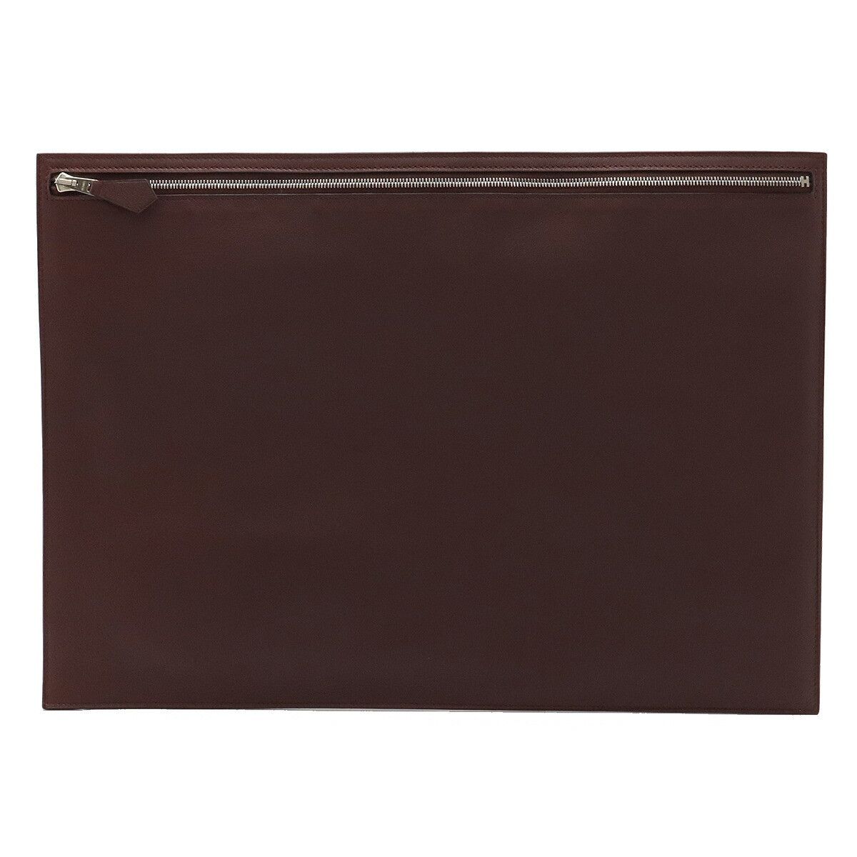 Hermes Hermes Hermes Clutch Bag Leather Clutch Bag Leather Clutch Bag Stamp L (2008) DUTY FREE for USA Size ONE SIZE - 1 Thumbnail