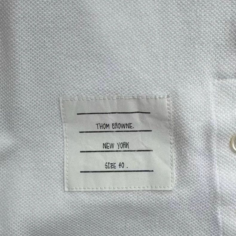 Thom Browne Thom Browne White pocket ribbon logo dress Size S / US 4 / IT 40 - 4 Thumbnail