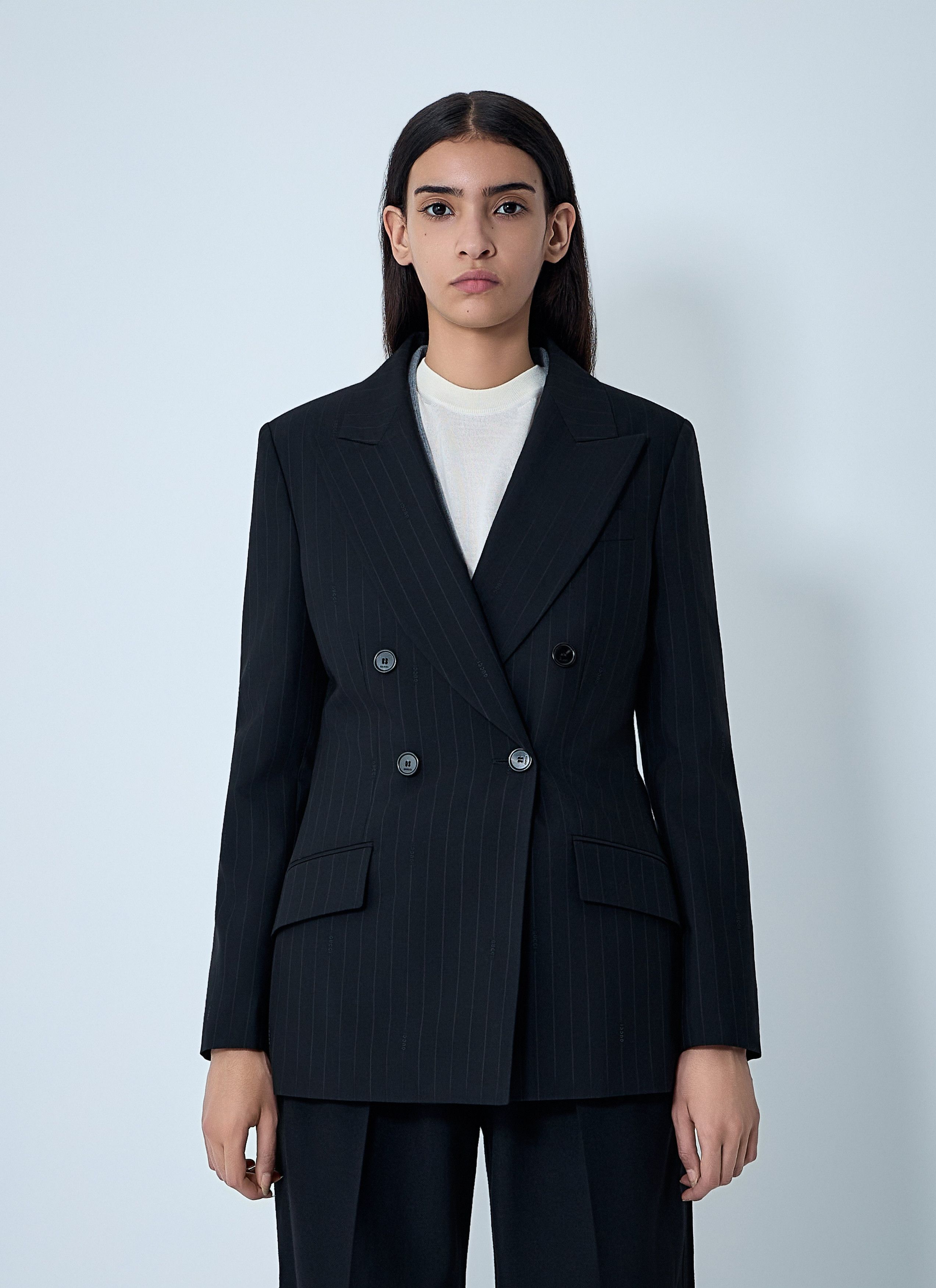 Gucci Double-Breasted Blazer Size M / US 6-8 / IT 42-44 - 1 Thumbnail