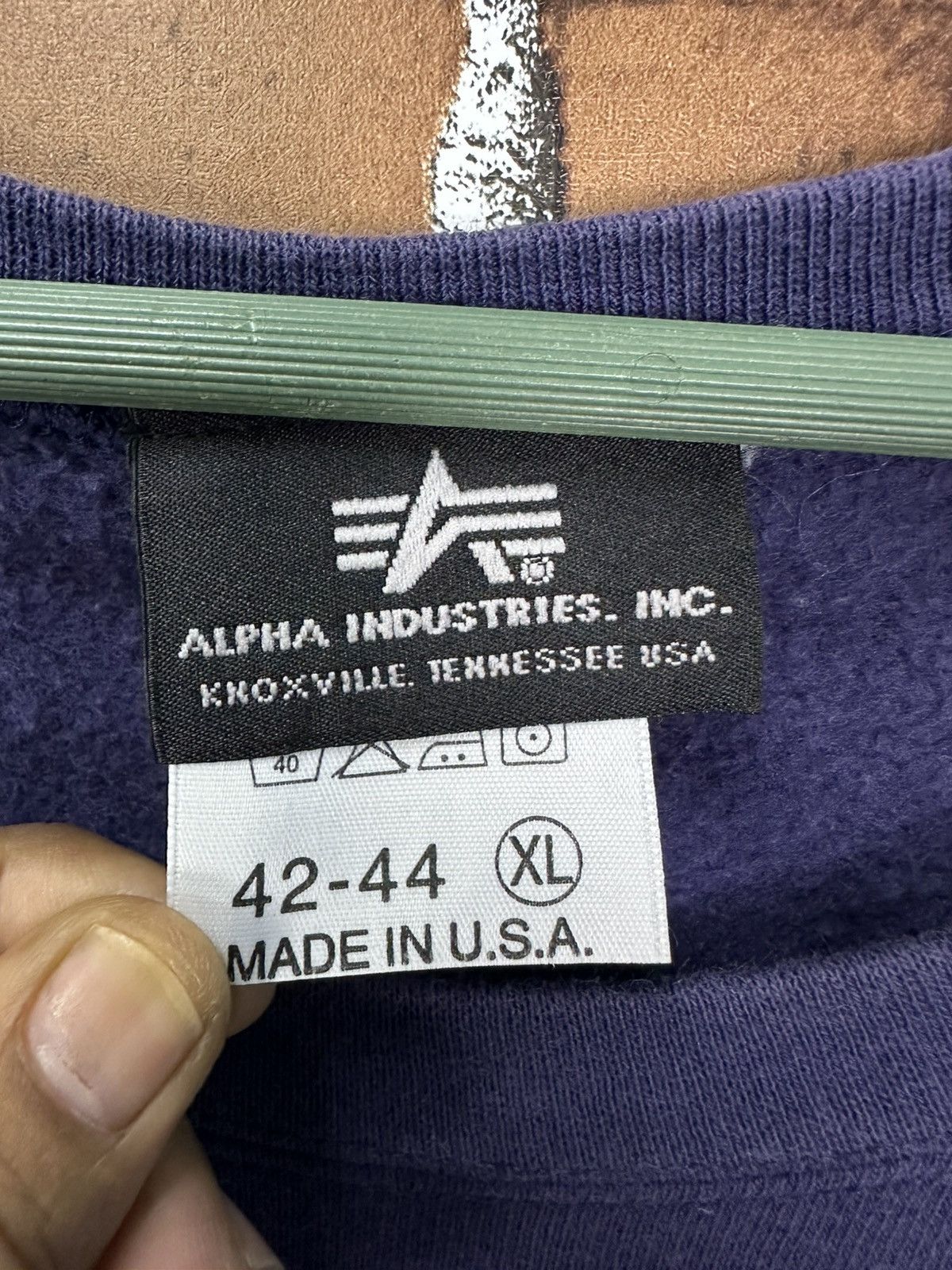 Alpha Industries Vtg Alpha Industries US Army Airforce Faded Sweatshirt Z400 Size US XL / EU 56 / 4 - 11 Thumbnail