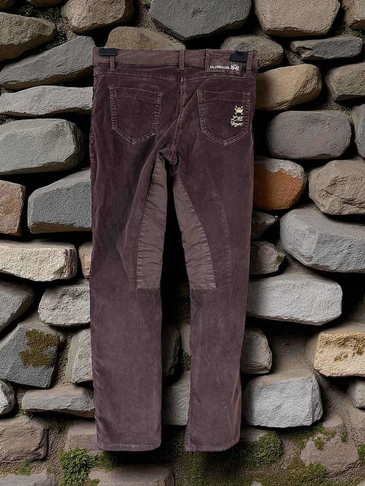 La Martina La Martina brown corduroy pants size 27 Size 27" / US 4 / IT 40 - 3 Thumbnail