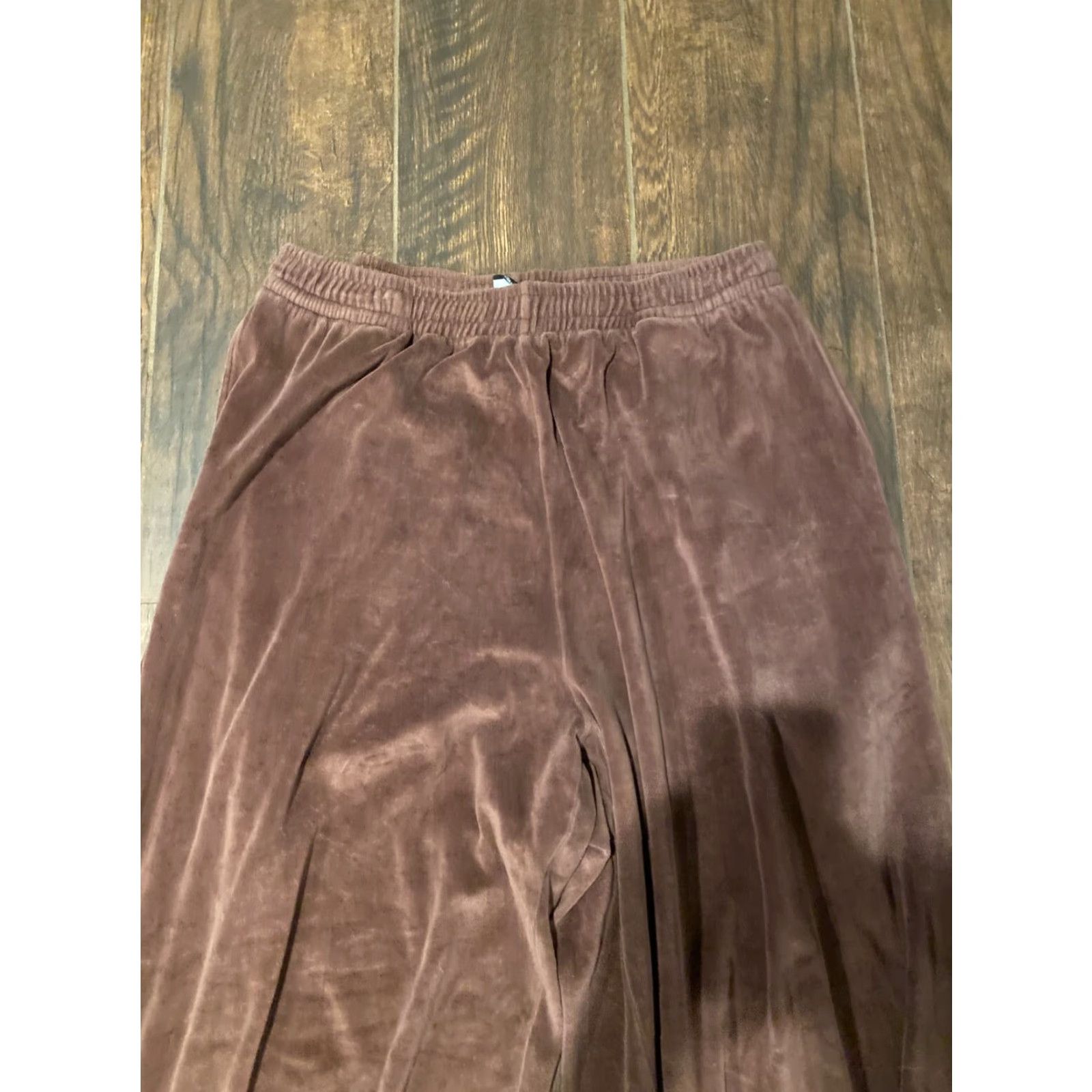 Karl Kani VINTAGE Karl Kani Velour Pants Men's XL Brown Hip Hop 90s Zipper Left Angle Size US 36 / EU 52 - 4 Thumbnail