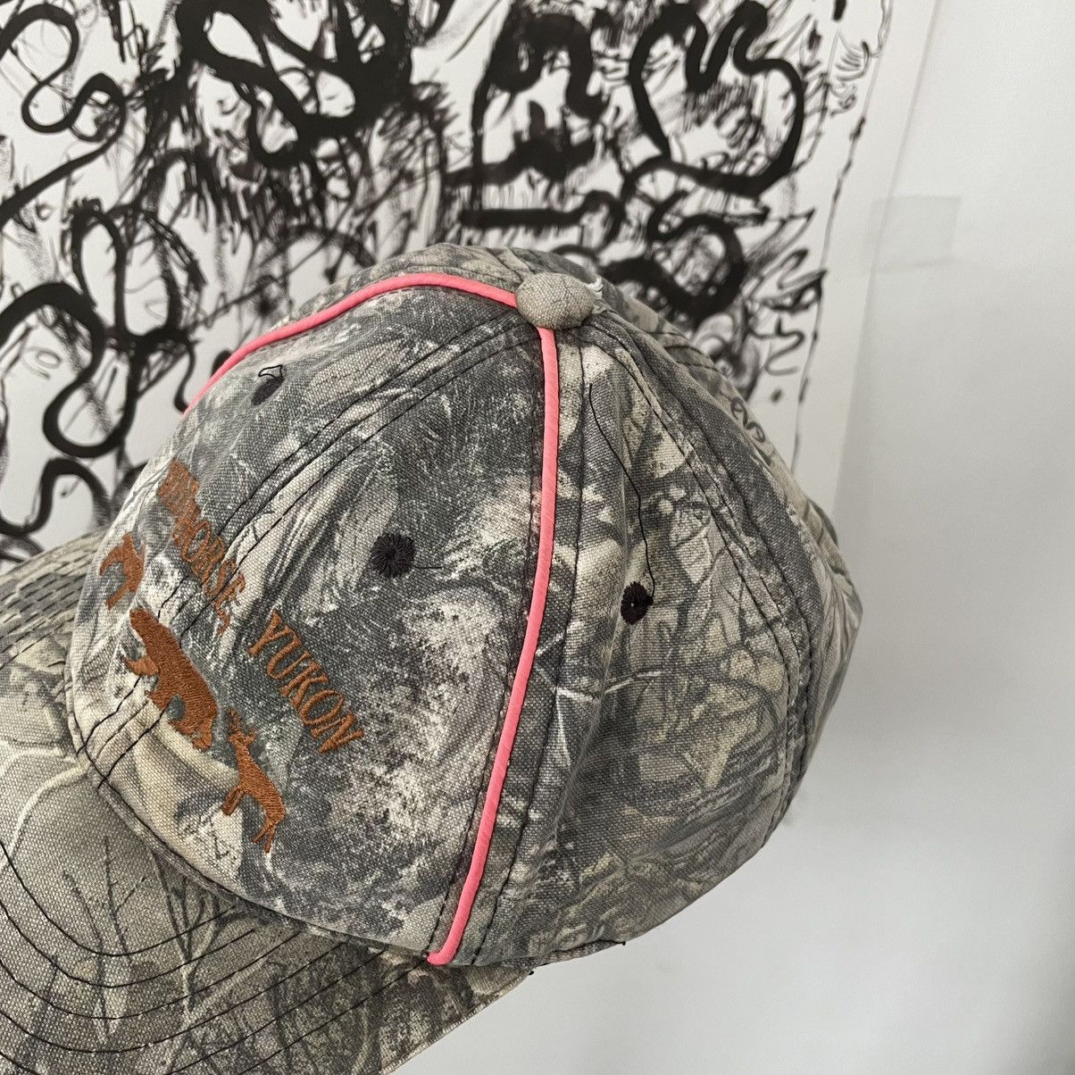 Realtree × Vintage 🔥Vintage Camouflage Realtree Cap Yukon With Pink Details Size ONE SIZE - 5 Thumbnail