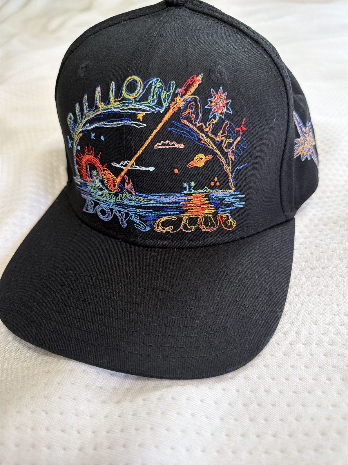 Billionaire Boys Club Billionaire Boys Club BBC Multi Stitch Color Snapback Hat Size ONE SIZE - 1 Thumbnail