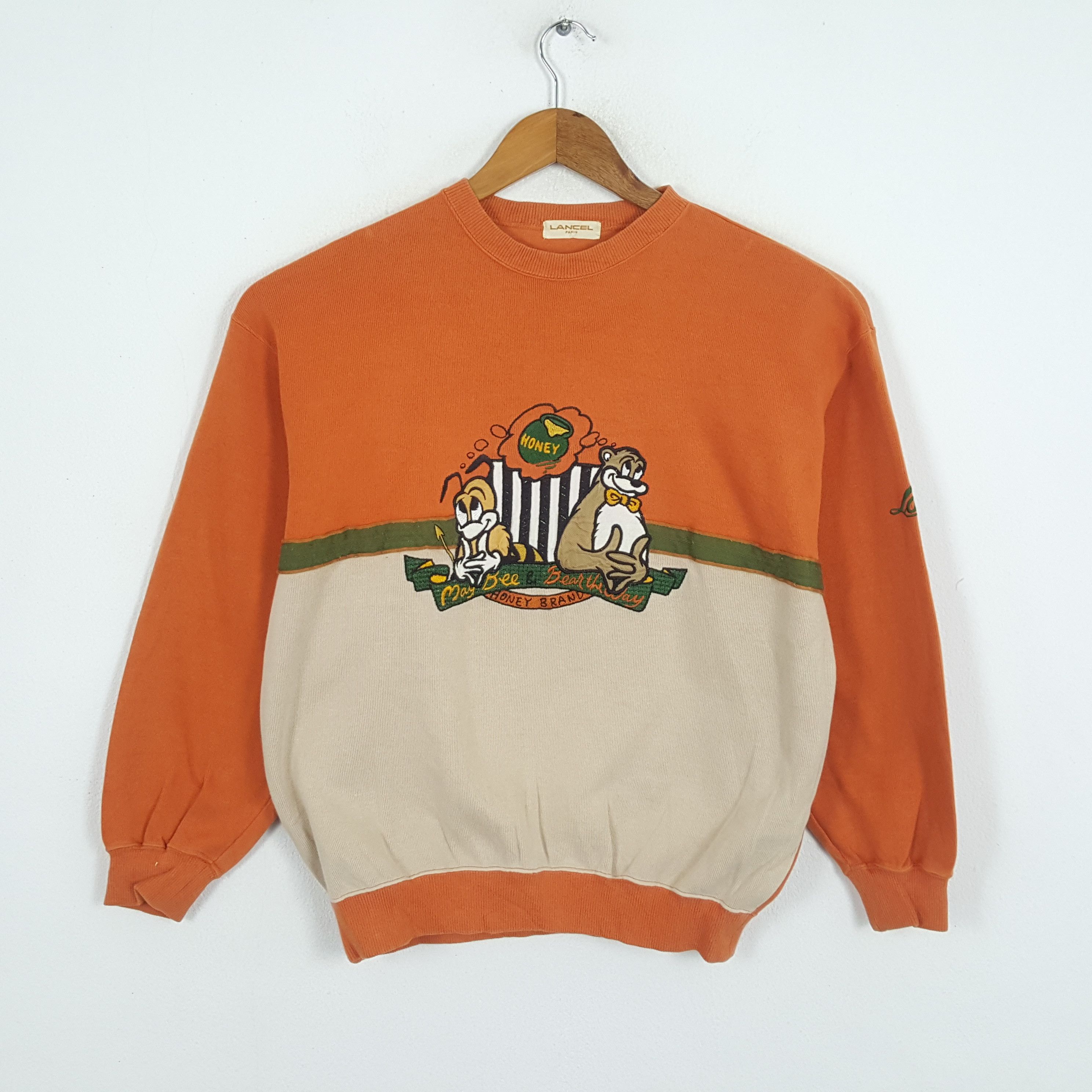 Japanese Brand × Lancel × Vintage Vintaege LANCEL Italian Fashion Brand Sweatshirts Size US M / EU 48-50 / 2 - 1 Thumbnail