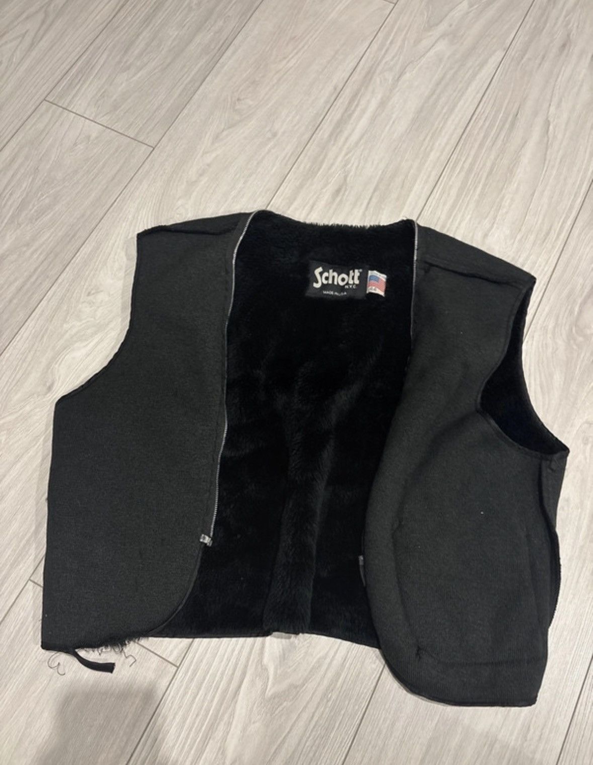 Schott Schott Leather Jacket vintage Size US L / EU 52-54 / 3 - 5 Thumbnail