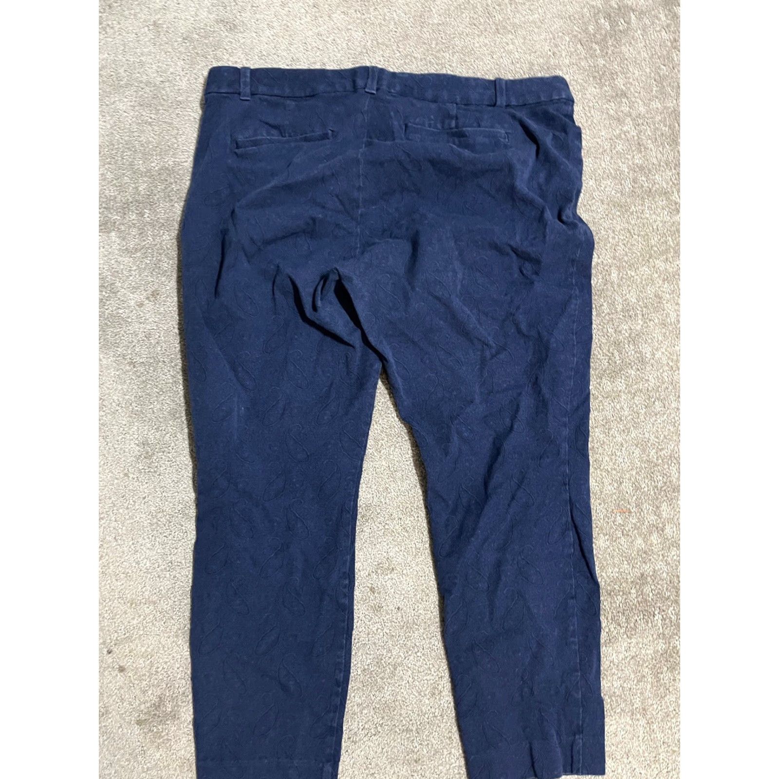 Gap VINTAGE Gap Skinny Pants Women's Size 16 Regular Ankle Fit Black Stretch Denim Casual Size 38" / US 16 / IT 52 - 3 Thumbnail