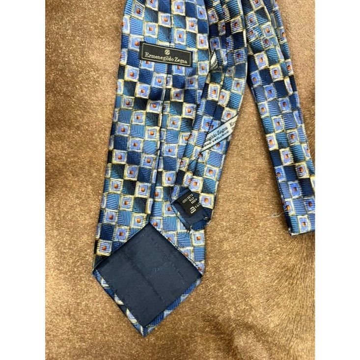Ermenegildo Zegna Ermenegildo Zegna Gradient Silk Tie Diagonal Stripe Made in Size ONE SIZE - 4 Thumbnail