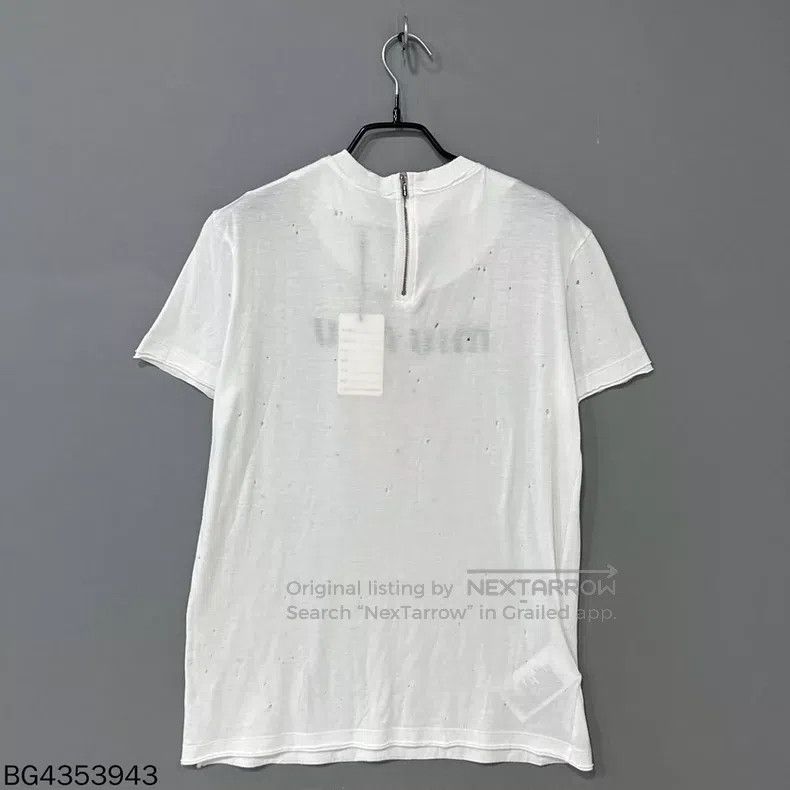 Miu Miu Miu Miu Size M Neck rhinestone logo to make old short sleev Size M / US 6-8 / IT 42-44 - 3 Thumbnail