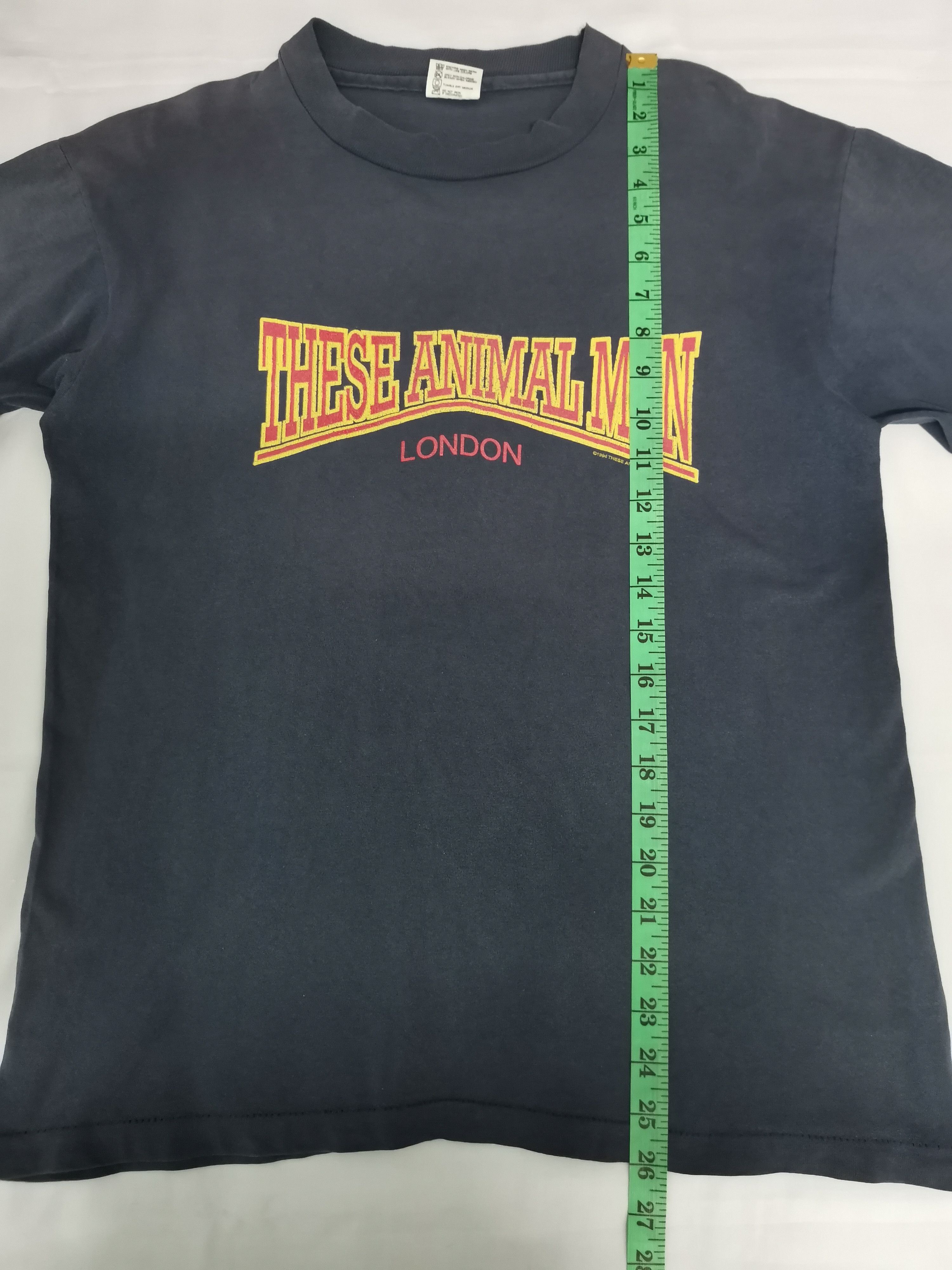 Band Tees Vintage 90s These Animal Men Britpop Alternative Tee Stitche Size US M / EU 48-50 / 2 - 4 Thumbnail
