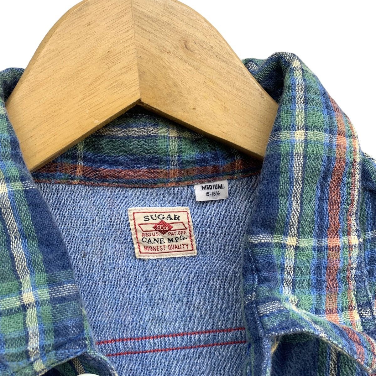 Sugar Cane Sugar cane vintage shirts button up Size US L / EU 52-54 / 3 - 4 Thumbnail