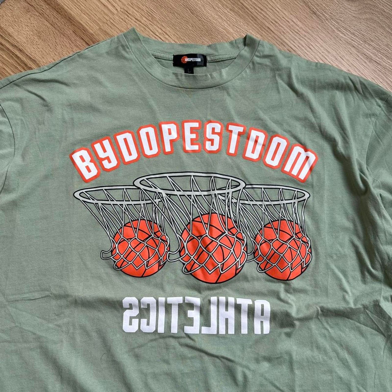 Other By Dopest Dom Athletics Detroit Basketball Graphic Shirt Size US L / EU 52-54 / 3 - 4 Thumbnail
