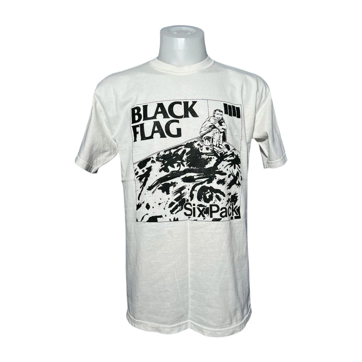 Black Flag Black flag Henry Rollins Punk Rock Band Vintage T-Shirt Size US M / EU 48-50 / 2 - 3 Thumbnail