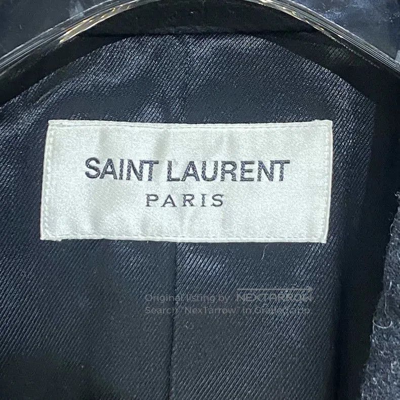 Saint Laurent Paris Saint Laurent Paris Wool Chesterfield Coat. Size US S / EU 44-46 / 1 - 3 Thumbnail