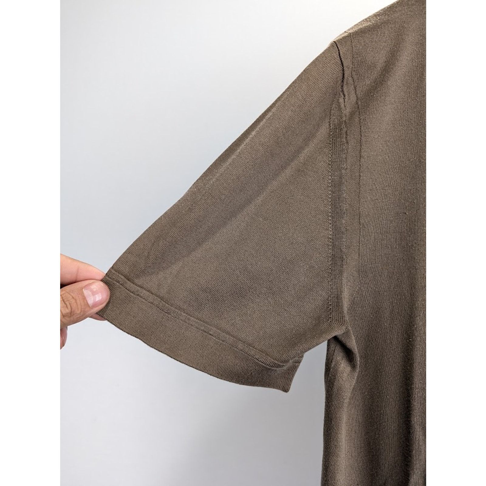 Tom Ford o1rshd1 Short Sleeve T-Shirt in Camel Size US L / EU 52-54 / 3 - 8 Thumbnail