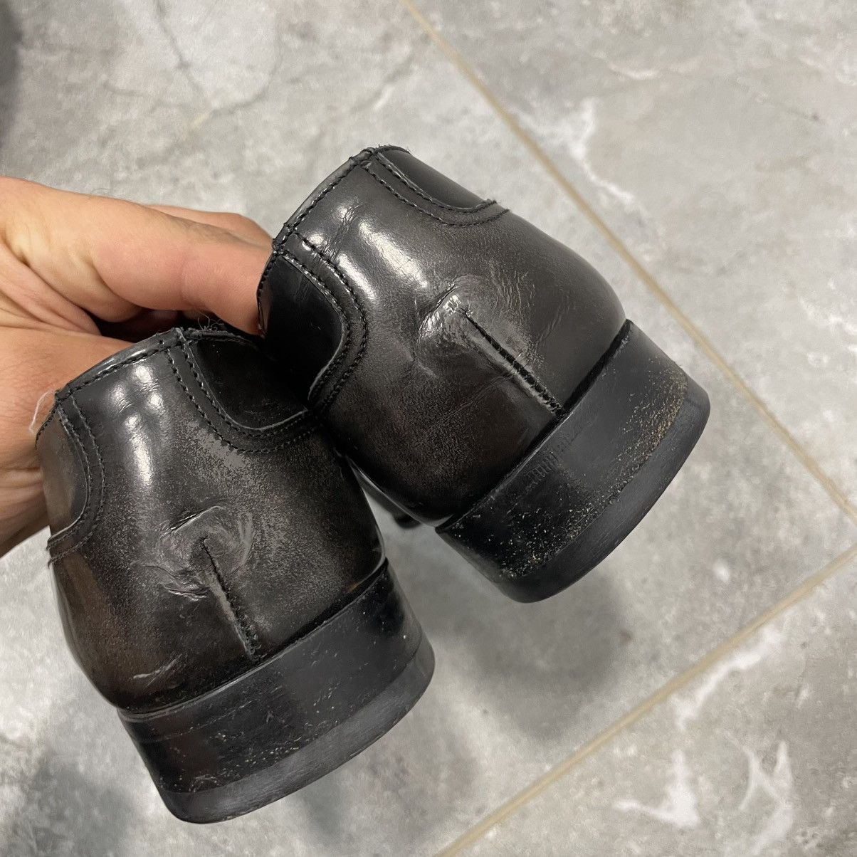 Canali Black shoes toe Boots Canali old money loafers western navaj Size US 10.5 / EU 43-44 - 9 Thumbnail