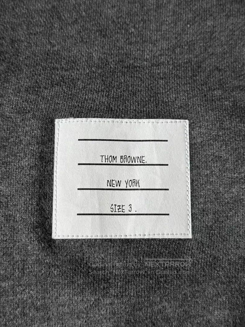 Thom Browne Thom Browne size 3 Dark Gray Knit Sweatpants Size US 29 - 5 Thumbnail